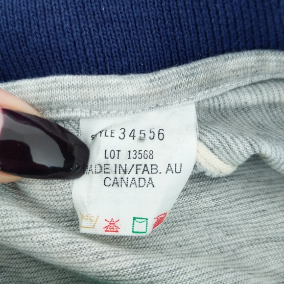 Vintage Longsleeve Polo Shirt - Picture 6 of 9